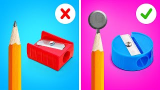 AWESOME SCHOOL HACKS & CRAFTS TO MAKE YOUR LIFE EASIER