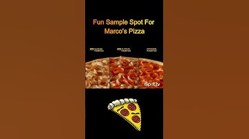 Thumbnail of Marco's Pizza Sample Voice Over Spot