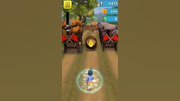 Little Krishna 3D gameplay video || Little Krishna vs putna🧞‍♂️|| game runway || 7Level #28 #shorts