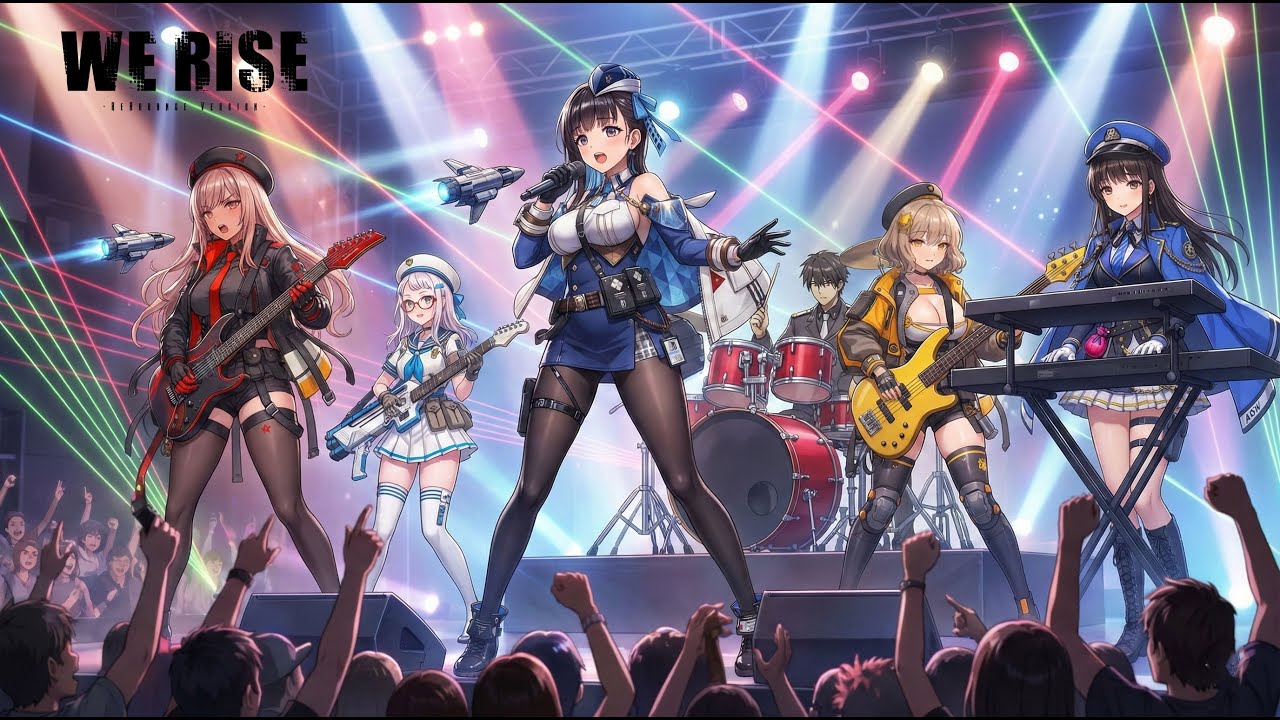 WE RISE - ReArrange Version - The Goddess of Victory NIKKE Fansong - Sonic Beats Lab