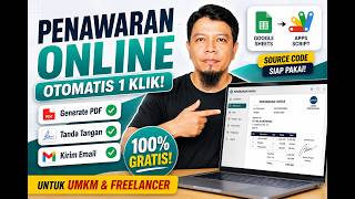 Aplikasi Penawaran Online Gratis dengan Google Apps Script | Mudah Digunakan & Siap Pakai