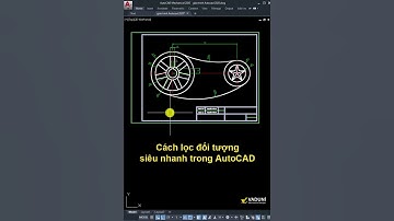 Cách lọc đối tượng siêu nhanh trong AutoCAD #shorts