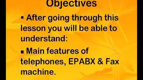 Office automation: objective eng