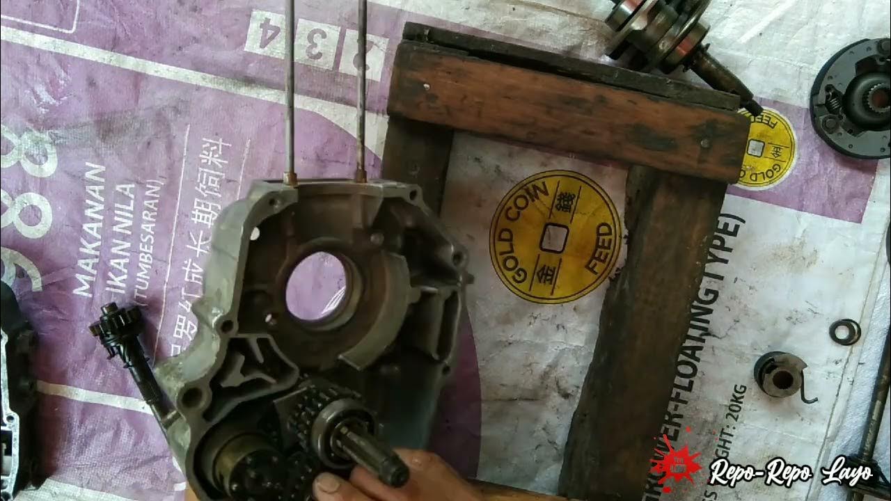 Cara Pasang Gearbox Enjin EX5 Full Step YouTube