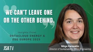 Müge Karasahin on Nature-Inspired Innovation in Data Centers | Datacloud Energy & ESG