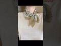 Elegant Neck Scarf Tutorial 🌸 | Quick Fashion Hack
