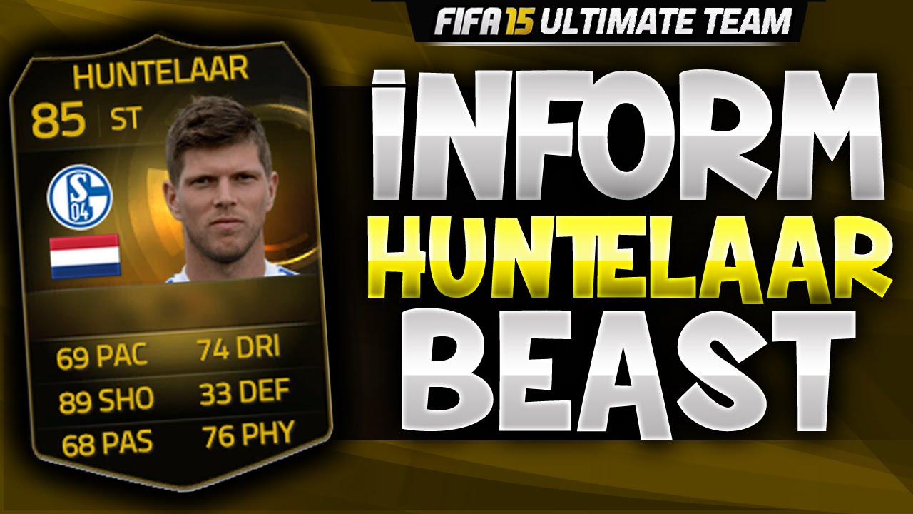 FIFA 15 ULTIMATE TEAM - INFORM 85 HUNTELAAR PLAYER REVIEW!  w/ in game stats