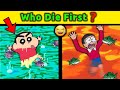 Who die first    shinchan funny game 