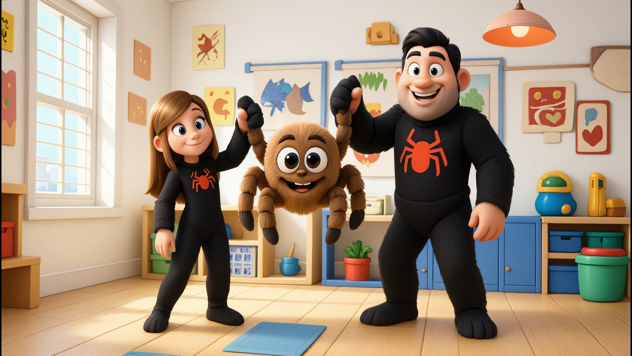 Imse Vimse Spindel – Klassisk barnsång med rörelser