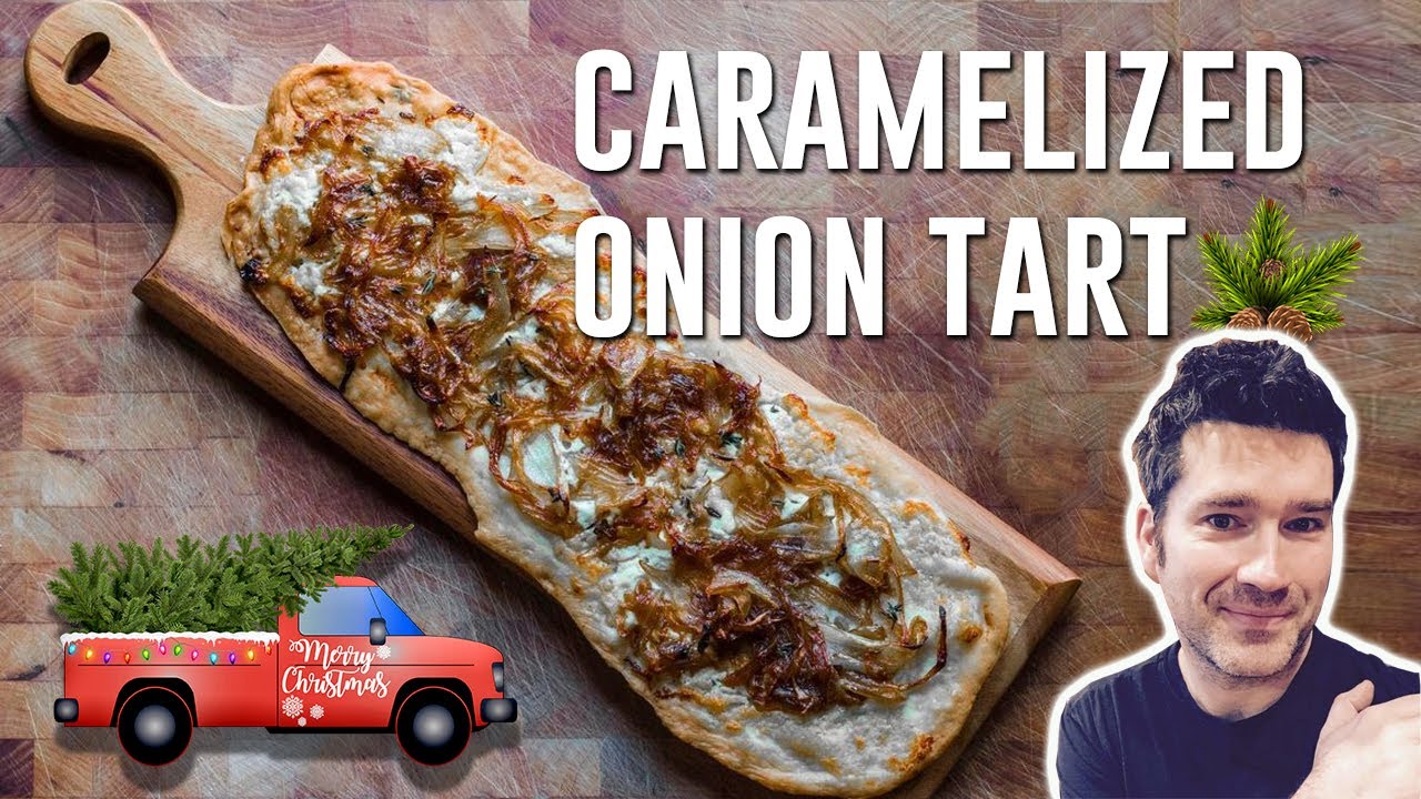How to make Caramelized onion tart recipe