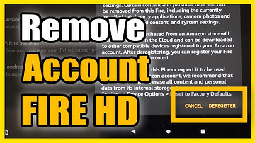How to Remove your Account From Amazon Fire HD 10 Tablet (Fast Tutorial)