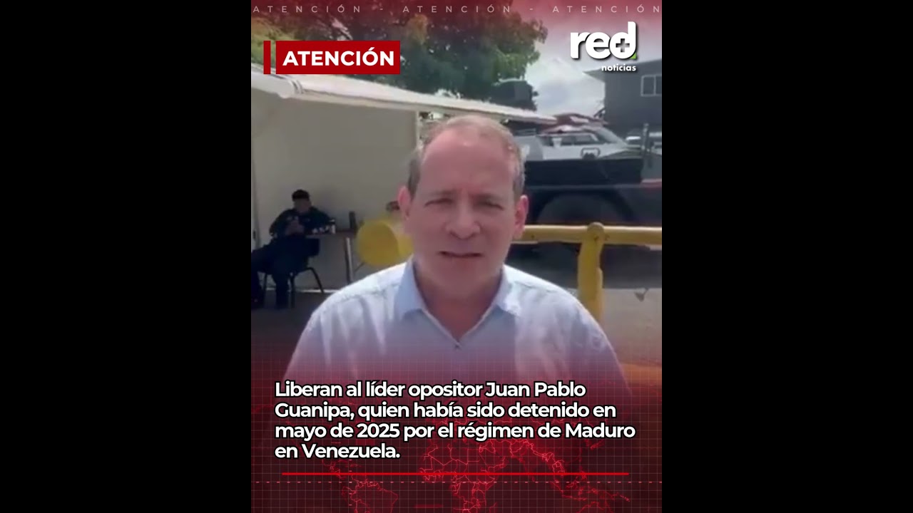 Liberan al líder opositor Juan Pablo Guanipa, quien había sido detenido el régimen de Maduro
