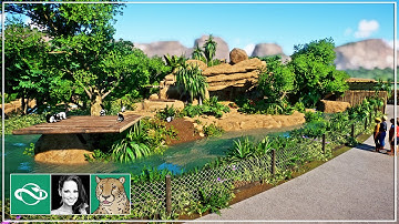🐆 Designing a Black-and-White Ruffed Lemur Island Habitat in Abuya Zoo | Ep 6 | Planet Zoo