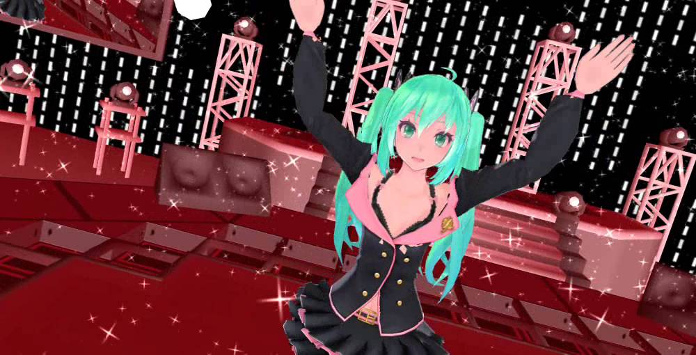 {MMd}Концерт Miku Hatsune - YouTube