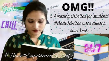 Best websites for students|5 websites every student should know to score great|#Shresta