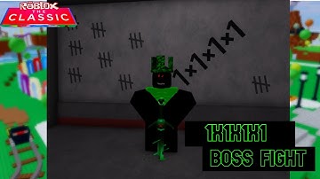💻 1x1x1x1 Boss Fight + code