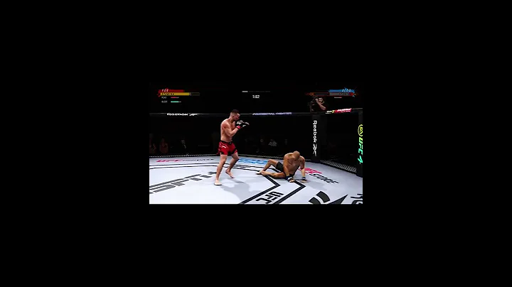 UFC 4 Online: slip straight right knockout!!!!