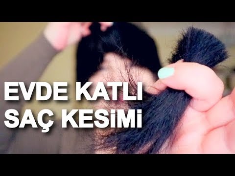 evde katli sac kesimi youtube