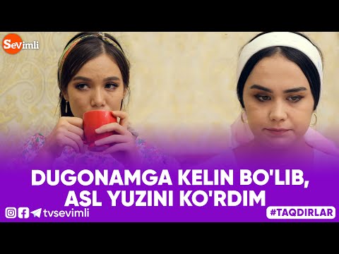 DUGONAMGA KELIN BO'LIB,ASL YUZINI KO'RDIM