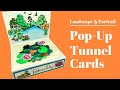 Pop Up Tunnel Cards