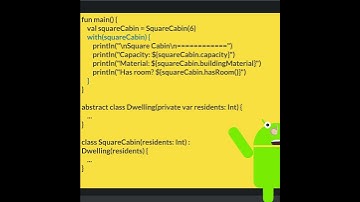 Create Subclasses: Use With