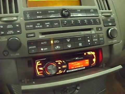 infiniti fx35 магнитола - YouTube