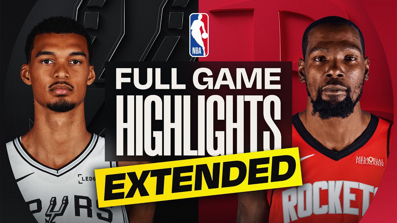 EXTENDED: SPURS at ROCKETS | FULL GAME HIGHLIGHTS | January 28, 2026