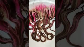 Neapolitan hair colors #hairstylist #neapolitan #hair #haircolorist #haircolorist #customcolor