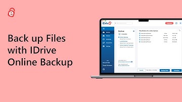 How to Back Up Files/Folders to IDrive Cloud Account | IDrive Online Backup