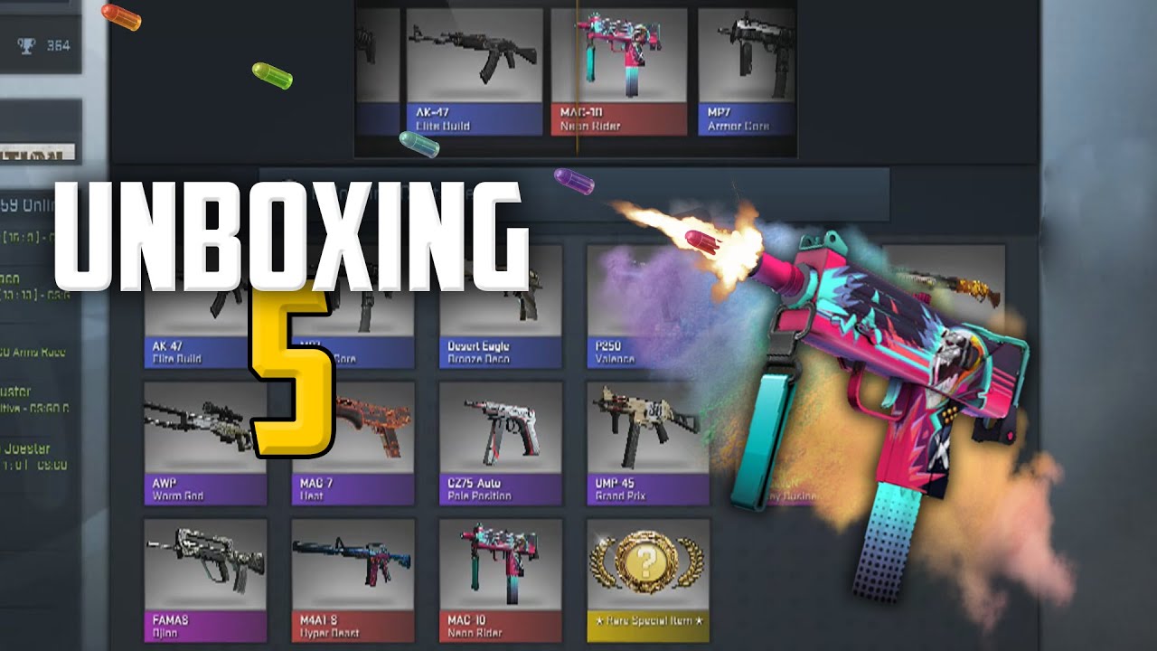 RED! - CS:GO [Unboxing] #5 - YouTube