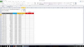 Part 7_2/3 การทำ Control Chart ด้วย Excel