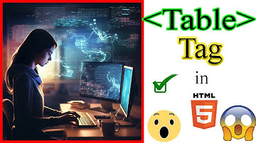 How to Create Tables📊 in HTML | Easy HTML Table Tag Tutorial | Urdu/Hindi 📊🌐