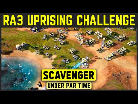 Cu0026C Red Alert 3 Uprising - Challenge - Scavenger - Under Par Time [1080p]