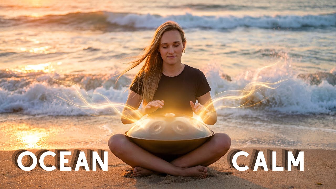 Ocean Handpan Awakening 🌊 Golden Waves of Sound & Energy