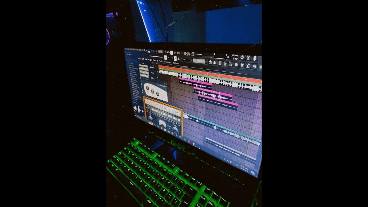 HACIENDO BEATS  1#   EN FL STUDIO  REGGAETON