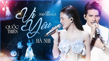 LIVE SHOW 2025 | VÌ YÊU - HÀ NHI & QUỐC THIÊN Khiến Khán Giả “Tan Chảy” Với Màn Song Ca Ngọt Lịm Tim
