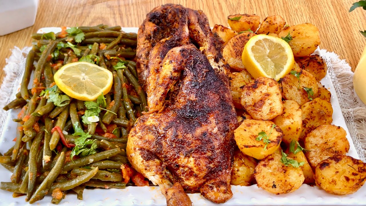 Poulet Rôti  #bonne marinade #inratable même au Restaurant vous n’aurez pas un aussi bon Repas 👌