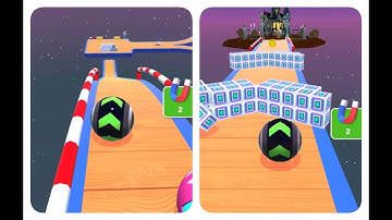 Sky Rolling Ball 3D Mobile Gameplay Level 144