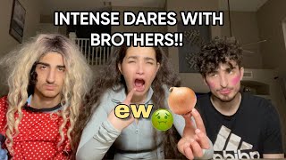 I TURNED MY BROTHERS INTO GIRLS!! (DARES WITH BROTHERS)