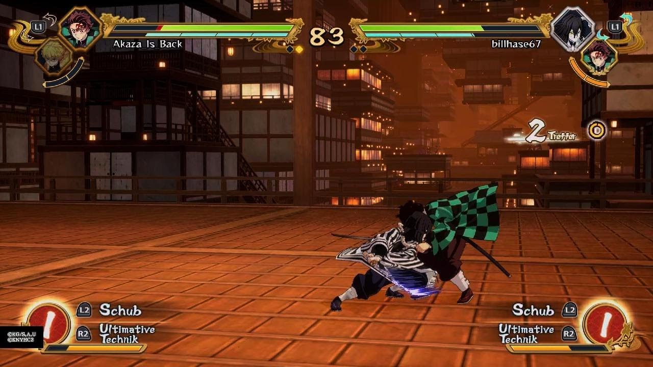 Demon Slayer -Kimetsu no Yaiba- The Hinokami Chronicles 2 Ranked Gameplay #39 Vs akaza _is_BACK