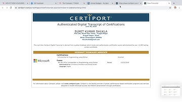 How can you Download your Certificates from Certiport ?