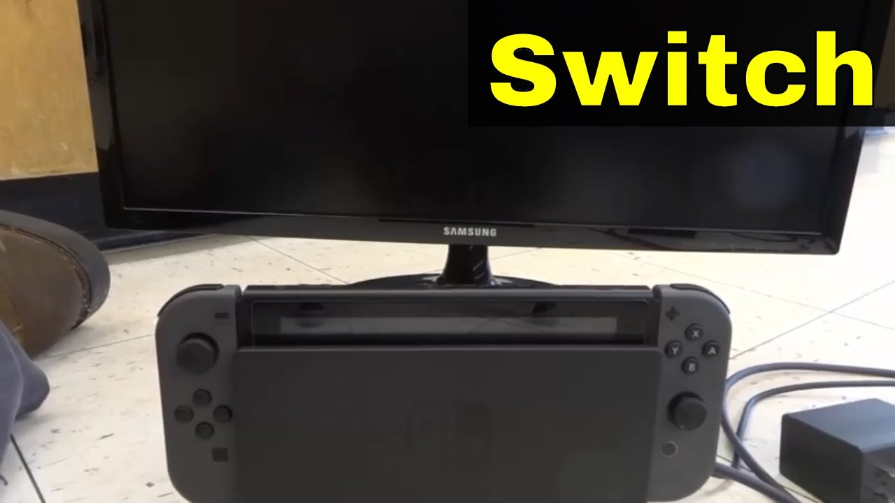 How To Connect A Switch To A Monitor-Tutorial -