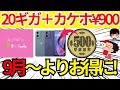 【一括110円】2025秋キャンペーン強化中のオススメ格安SIMをご紹介