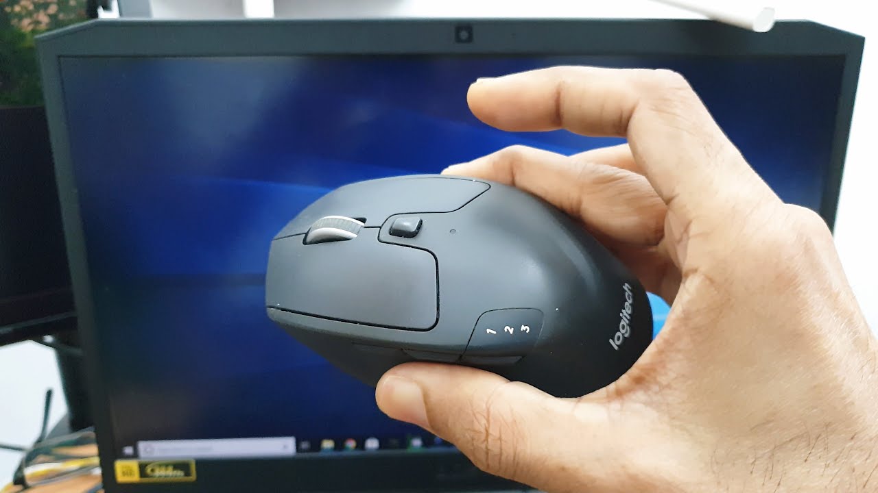 How to Pair Logitech M720 Triathlon Mouse via Bluetooth (Win 10) - YouTube