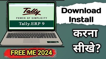 How to download and install tally ERP.9 in 2024 !! tally erp.9 download letest version with gst