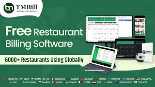 Free Restaurant Billing Software | Works Offline |  TMBill Pacific POS | +91 7774035601 screenshot 3