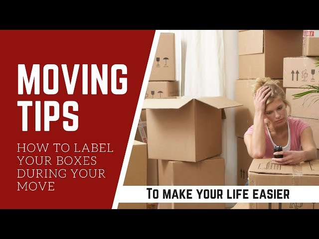 How to Label Moving Boxes - Express Movers Upstate