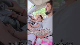 #safedriving #cutebaby #fatherlove