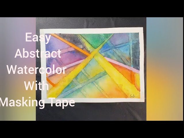 Masking Tape Recommendations for Watercolor Painting