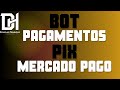 Bot Telegram com Pagamento via PIX Mercado Pago, Inclusão Automática em Grupos e Gestão de Usuários